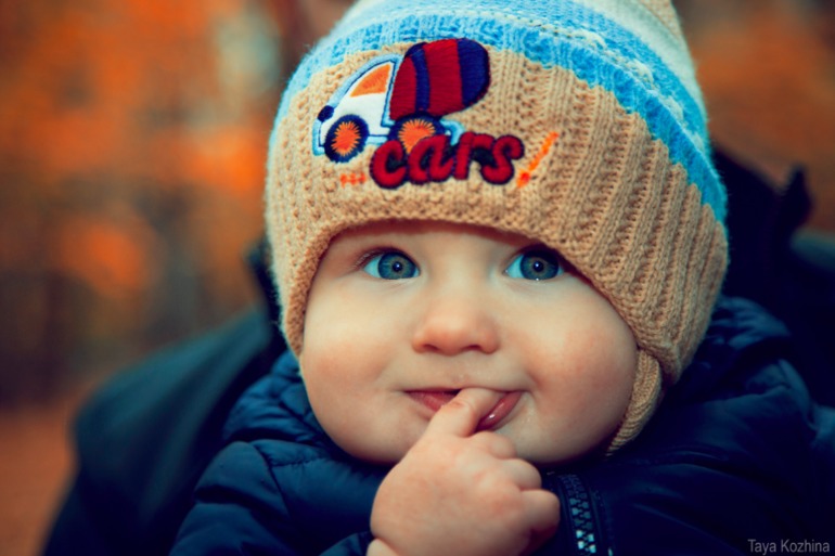 Осенняя фотосессия в парке (Максим с родителями)