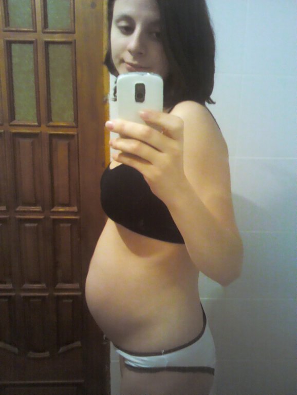 Наша 28 неделька