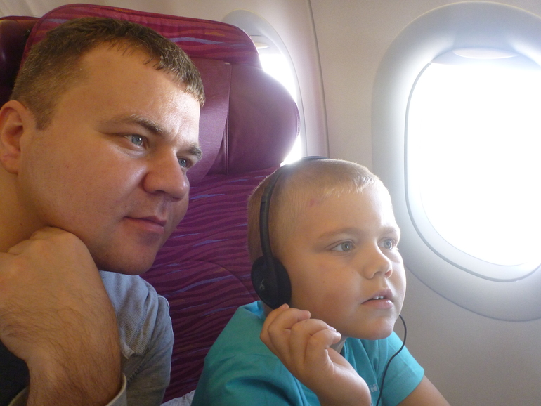 Как мы летели в этот раз))))