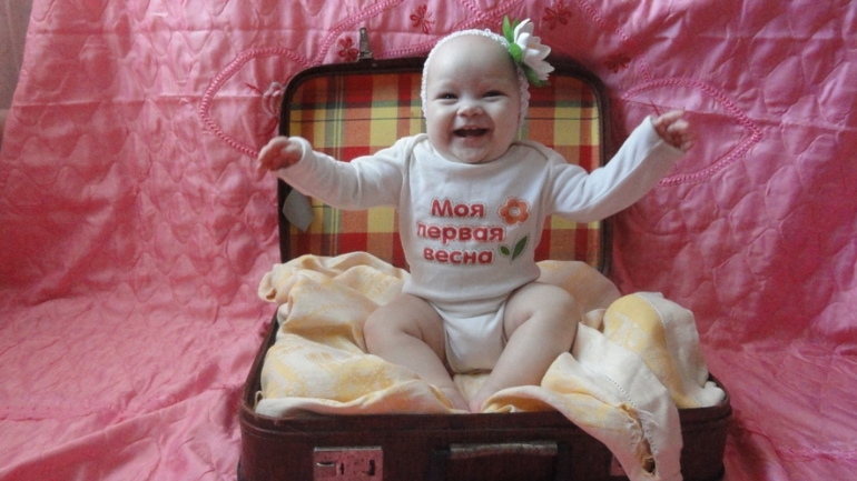 Нашей Тюше 7 месяцев