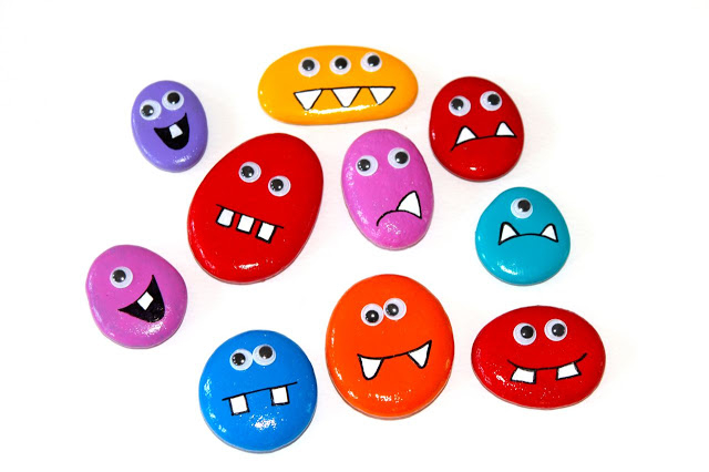 Камни и галька. Идеи творчества с детьми и не только… Часть №2.