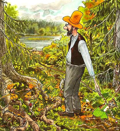 Всё теперь мы с дочкой тоже влюблены в Финдуса и Петсона! (Книги Свена Нурдквиста)