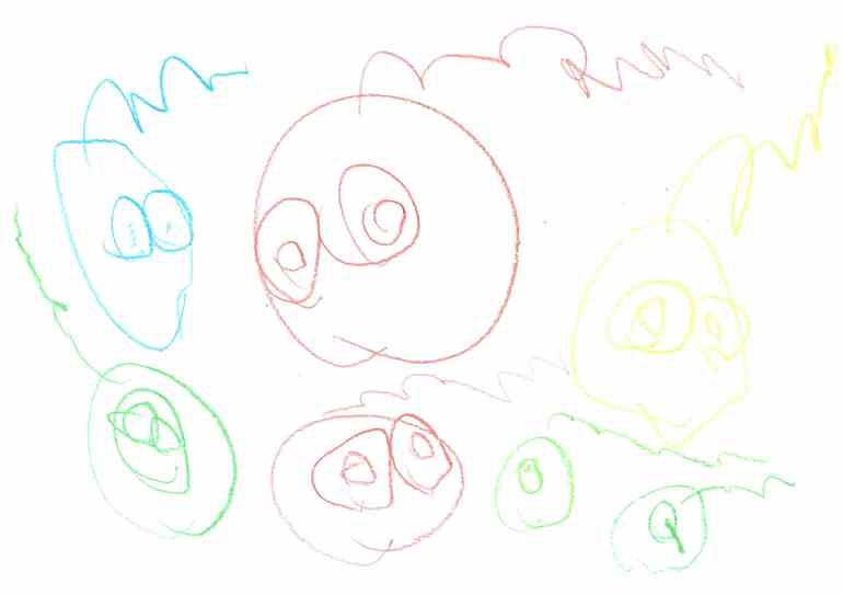 Художества Лисёнка. (Алиса 3 года и 2 месяц)