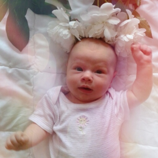 Моя маленькая цветочная принцесса