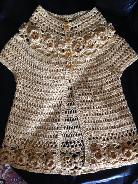 кофточка для дочи.