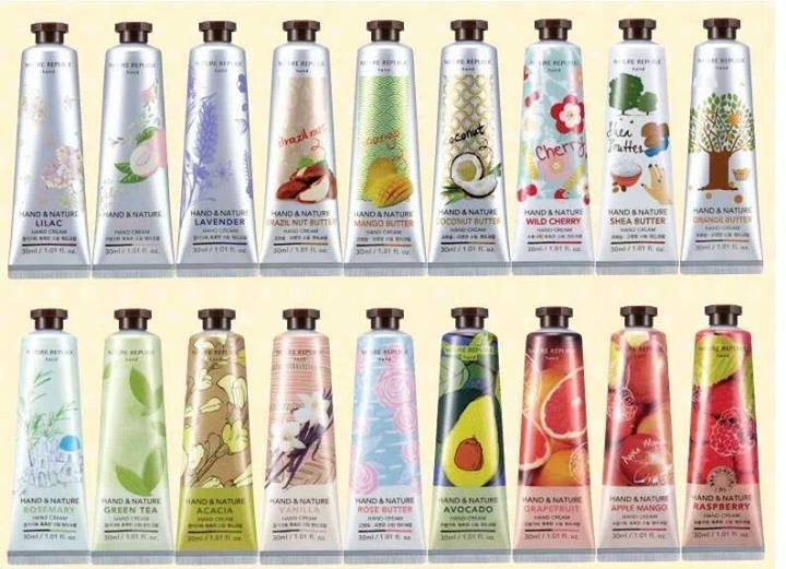 Новинки: кремы для рук