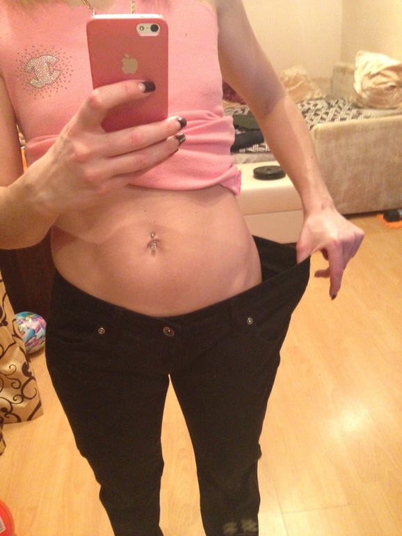 Нашла старые джинсы))))