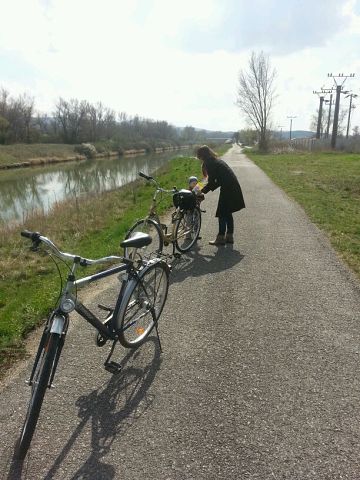 Пиештяны (Словакия). Велосипедные зарисовки.