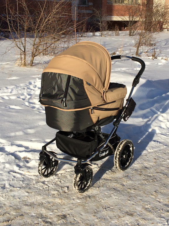 Emmaljunga Edge Duo Combi с шасси Duo S