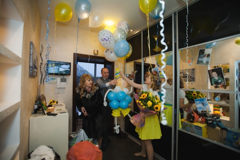 Первый день рождения Тимофея!