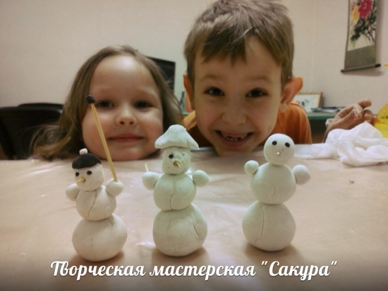 Лепка для детей от 5 лет