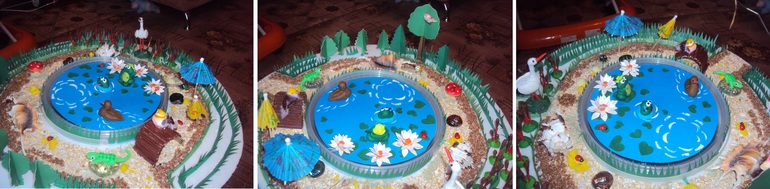 МК по изготовлению пруда