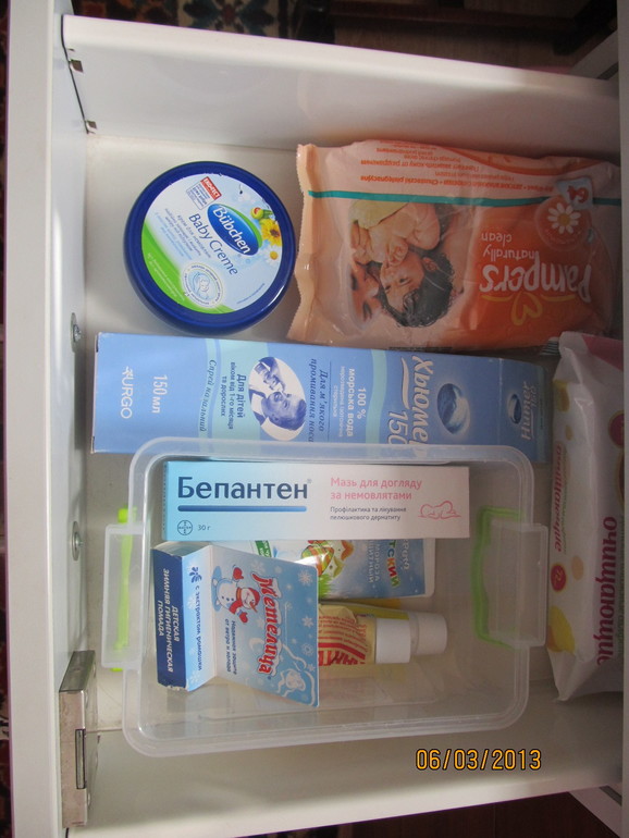 Мой опыт хранения мелочей для малышей