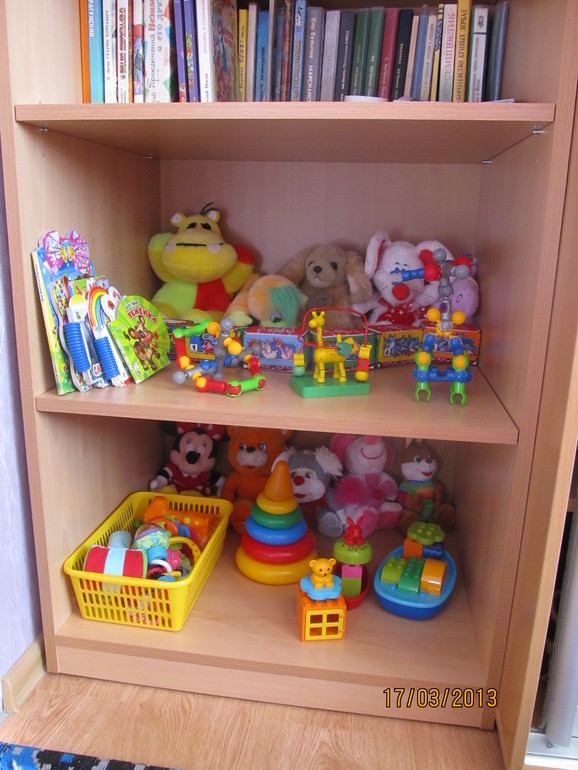Игрушки для Катюшки (как мы организовали хранение игрушек)