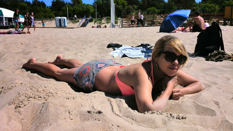 35-я неделя. Часть 2. Мини-отдых в Паланге.