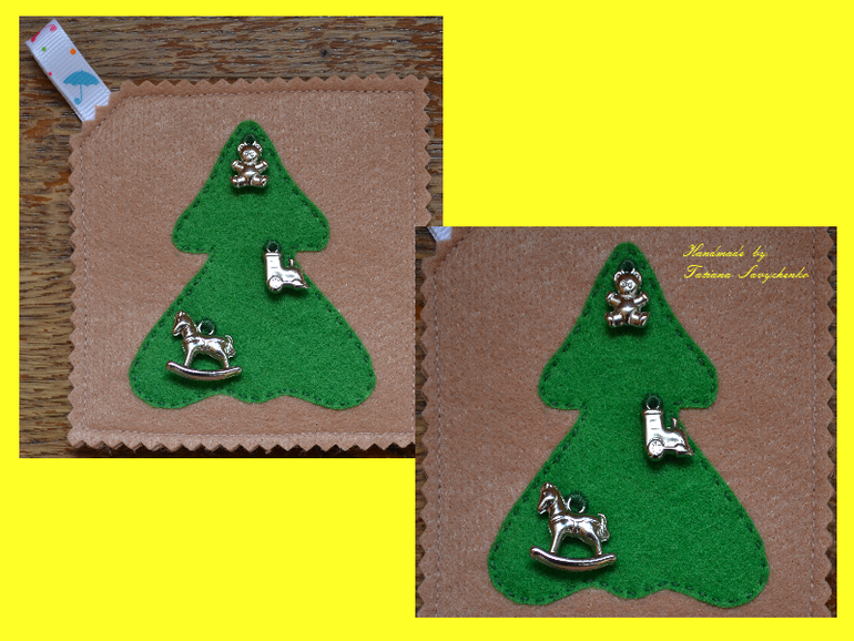 Книжечка из фетра для крохи)