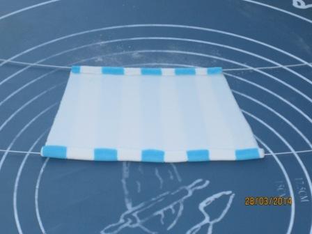 МК парус из мастики (для начинающих)