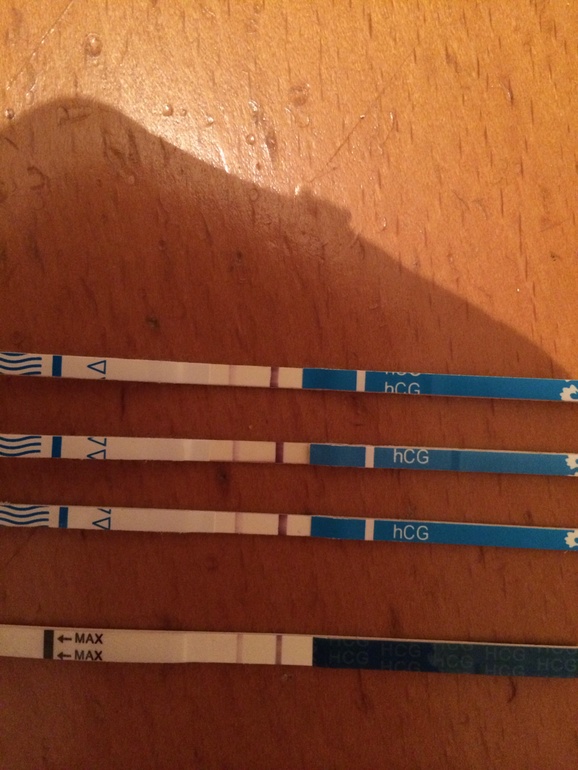 Врач говорит светлые полоски! Должны быть ярче?