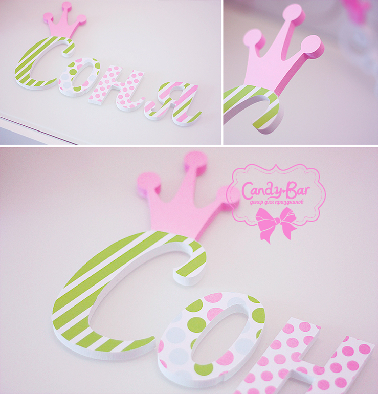 Буковки, слова, декор