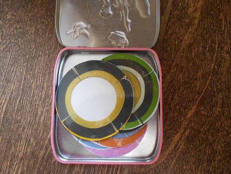 Конструктор из кружков бумаги