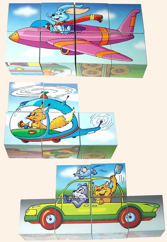 Развивающий набор кубиков