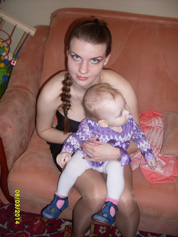 Вот и мы отметили годовасие Ксюнечки...