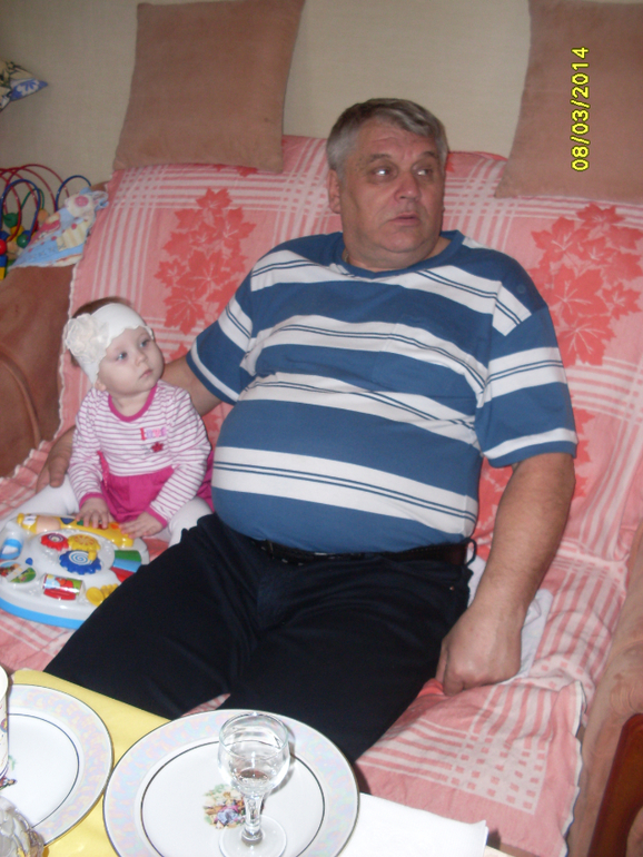 Вот и мы отметили годовасие Ксюнечки...