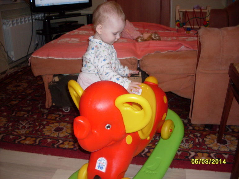 У нас поселился СЛОНИК....