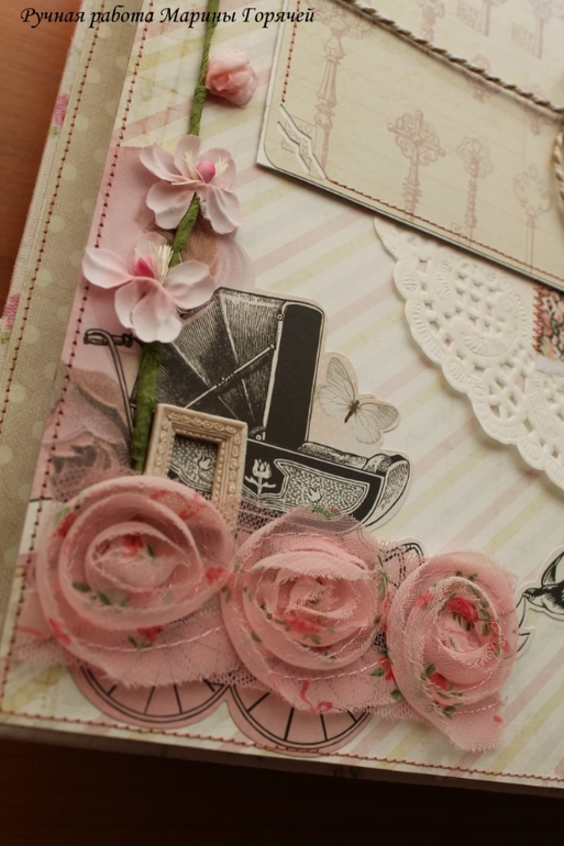 Нежный альбом для малышки Елизаветы