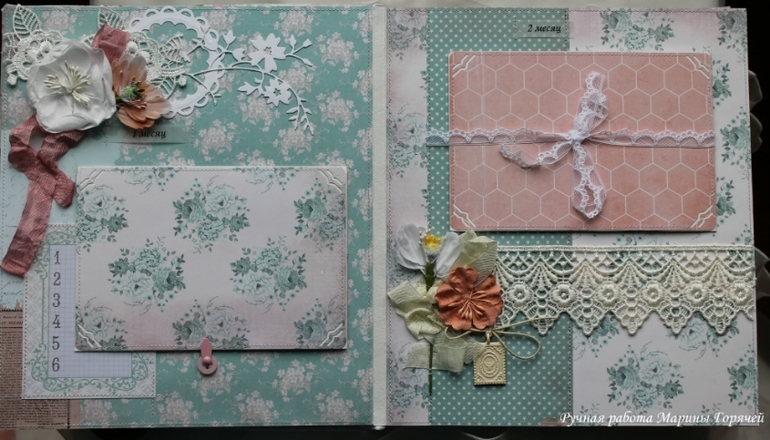 Альбом для девочки - роскошь в деталях!