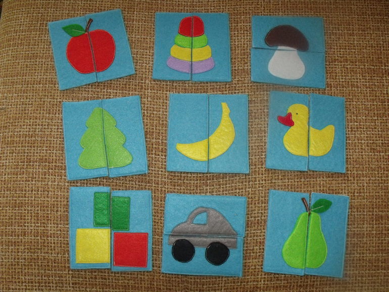 Наши первые пазлы