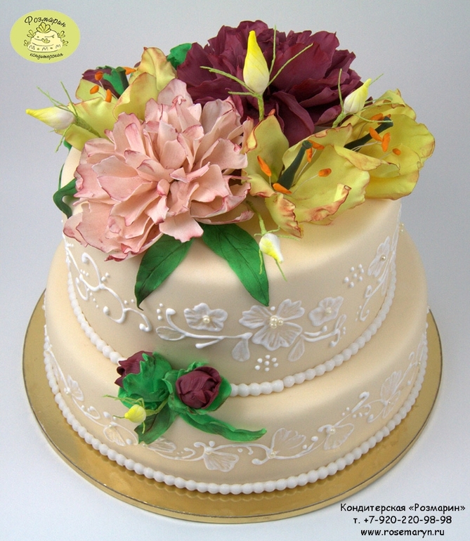 Свадебный торт на заказ в Воронеже