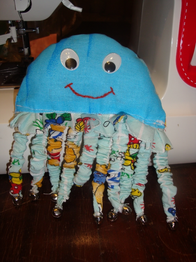 МК развивающей игрушки "Осьминожек" (много фото)