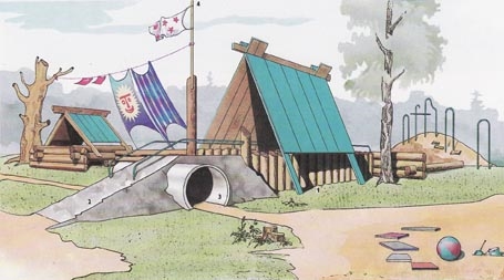 Идеи для детской площадки своими руками