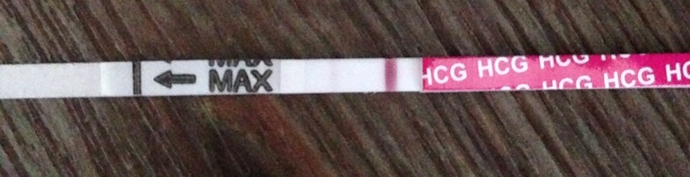 Девочки!!! Видите что-нибудь на тесте???