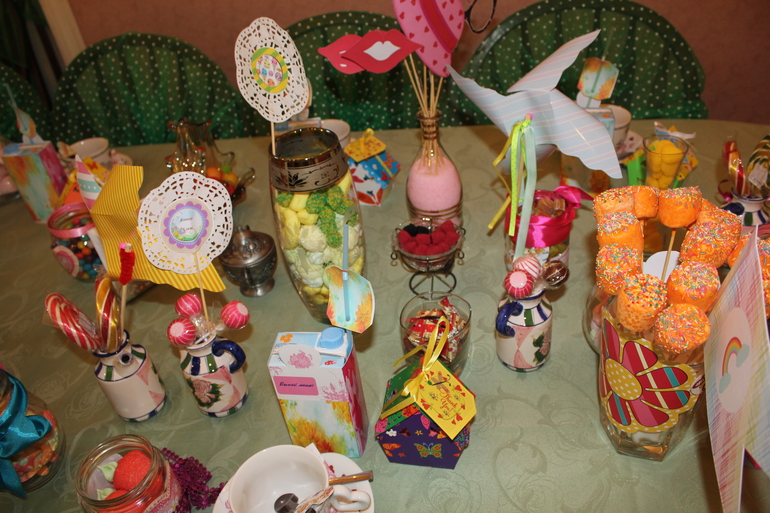 Праздник в стиле Алиса в стране