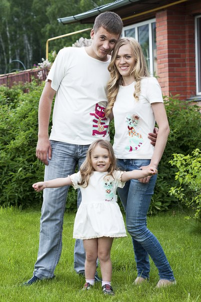 Стиль Family Look - заказ футболок