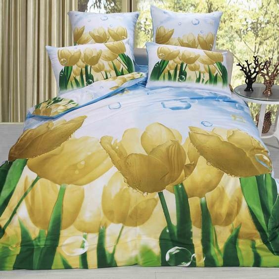 Постельное белье мако-сатин 3Д