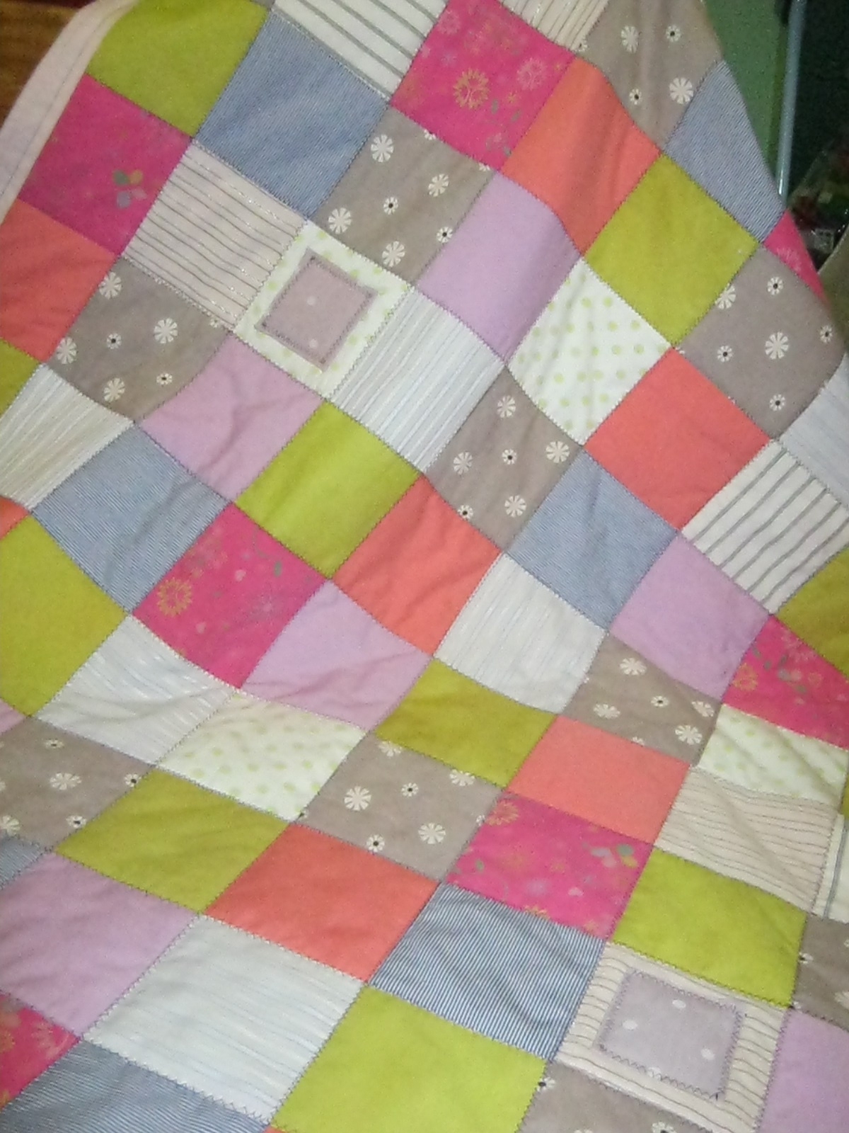 первое мое одеяльце ...