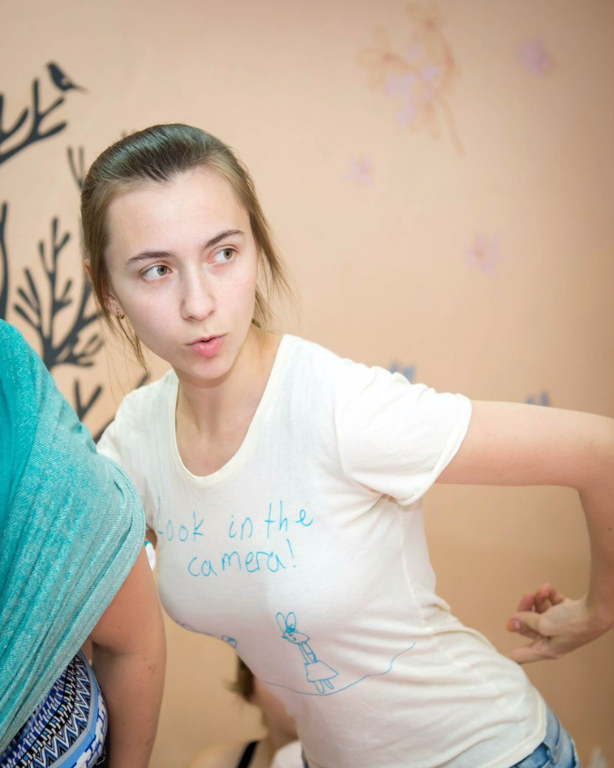 "Это важно: спина должна быть прямой!"
