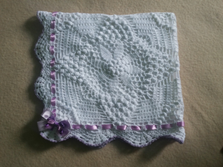 Вязаные пледы