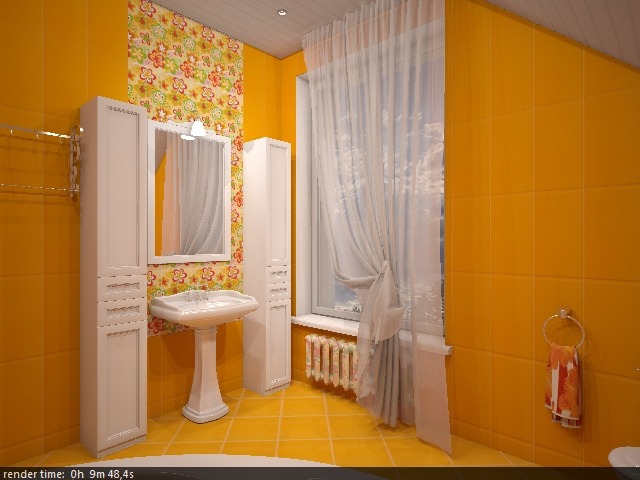 Девичья ванная комната