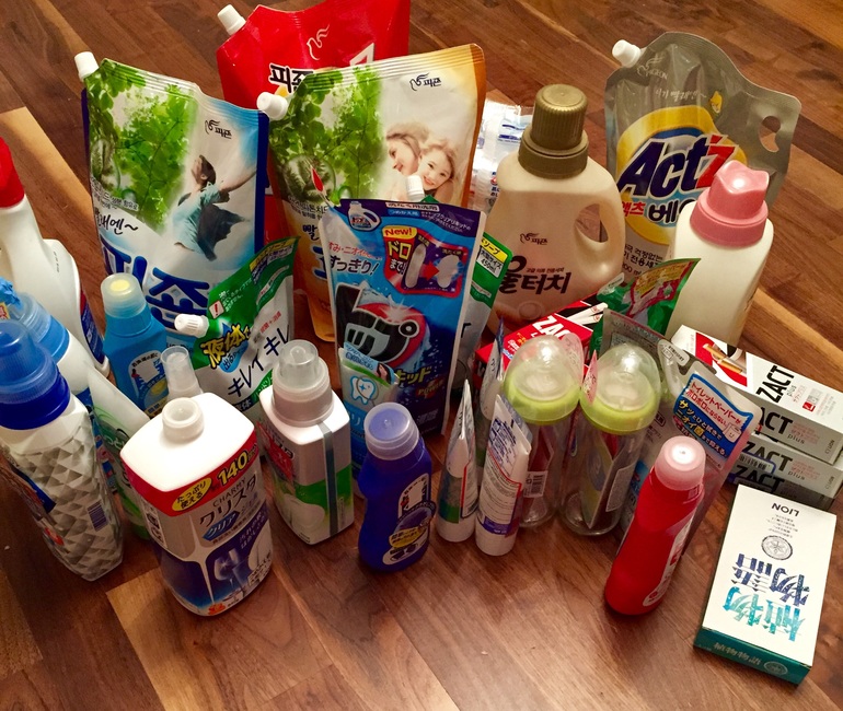 Японская и корейская бытовая химия запись пользователя