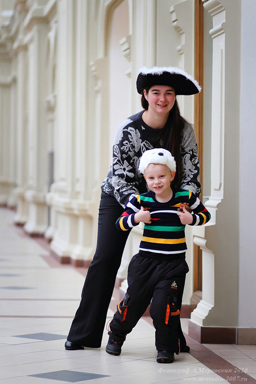 Детская / семейная съемка в ГУМе.