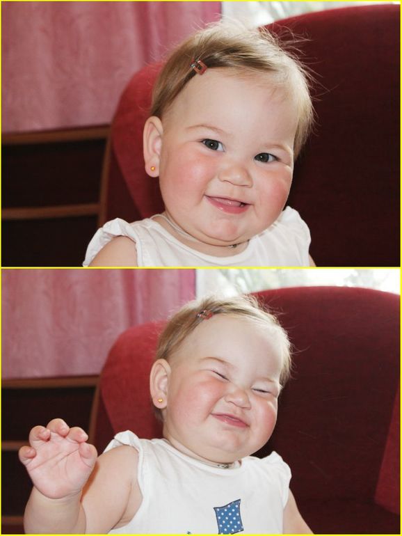 Прокололи ушки)))