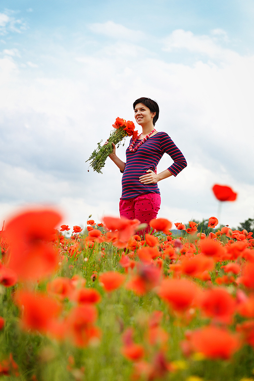 21 неделя, шевелюшки и пузо)