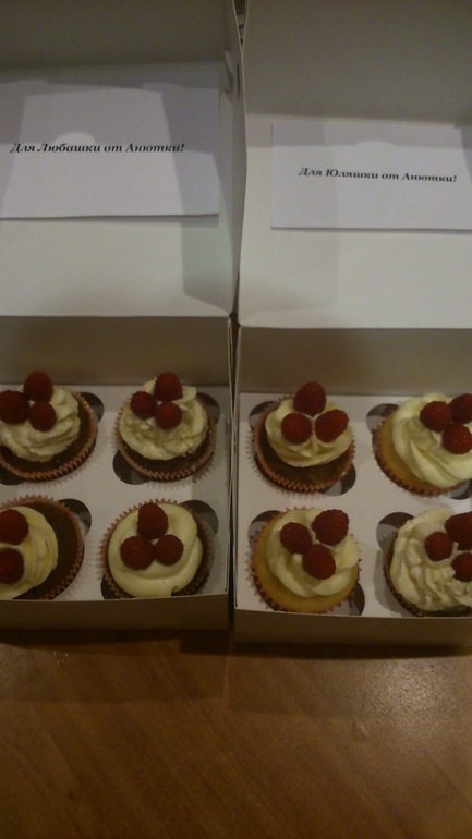 Небольшие наборы вкусностей для подружек-именниниц