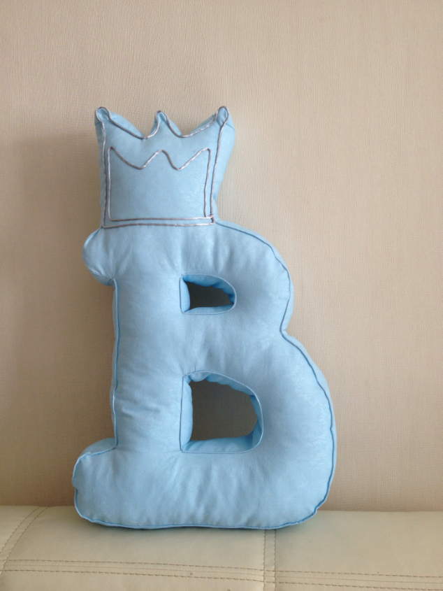 мягкие буквы подушки