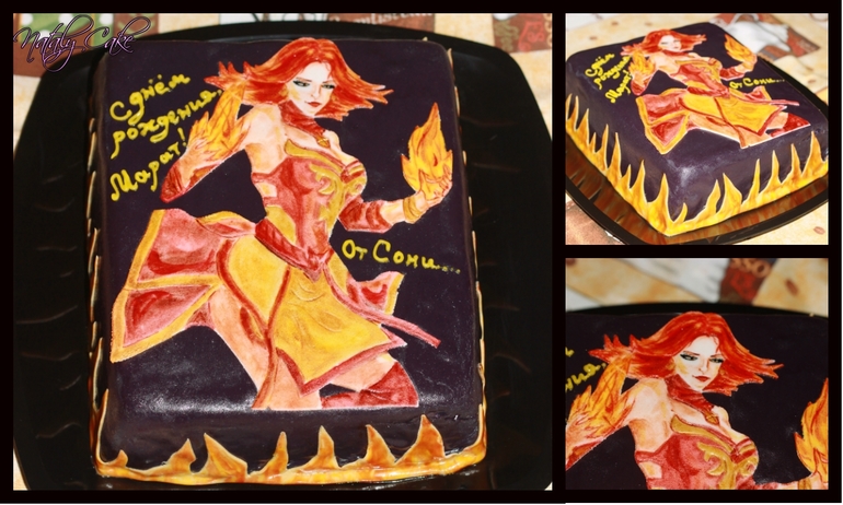 Торт для игромана.