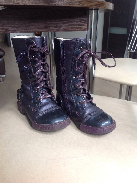 Кожаные сапожки Antilopa, размер 24